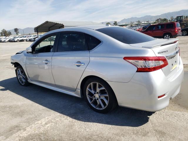 3N1AB7AP5FY217614 - 2015 NISSAN SENTRA S SILVER photo 2