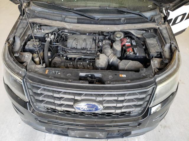 1FM5K8AR5HGB64953 - 2017 FORD EXPLORER POLICE INTERCEPTOR 黑色 照片 12