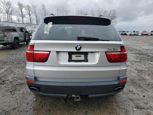 5UXFE83529L170615 - 2009 BMW X5 XDRIVE48I SILVER photo 6