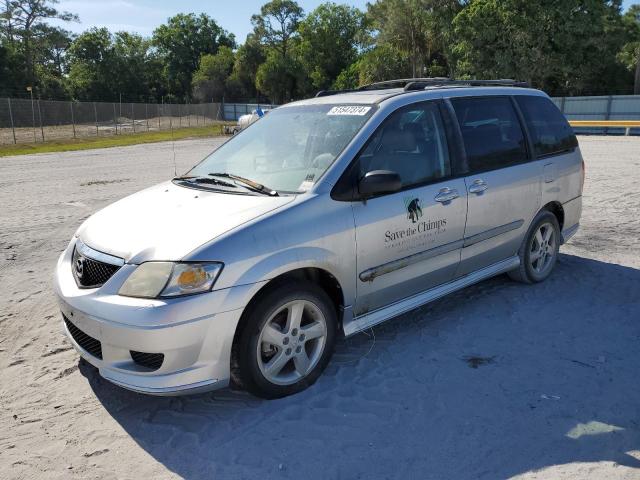 JM3LW28JB30352663 - 2003 MAZDA MPV WAGON SILVER photo 1