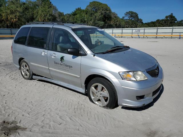 JM3LW28JB30352663 - 2003 MAZDA MPV WAGON SILVER photo 4