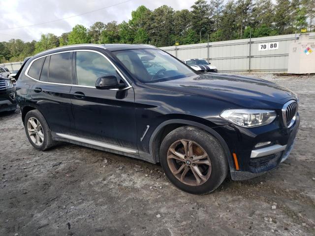 5UXTR7C51KLF34372 - 2019 BMW X3 SDRIVE30I BLACK photo 4