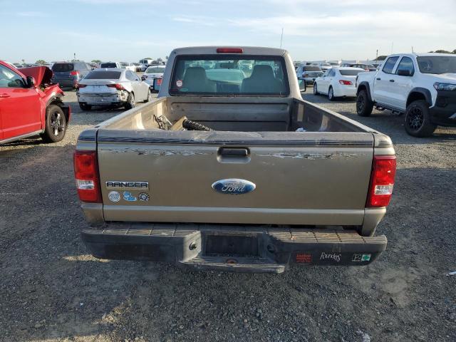1FTYR10UX6PA27840 - 2006 FORD RANGER TAN photo 6