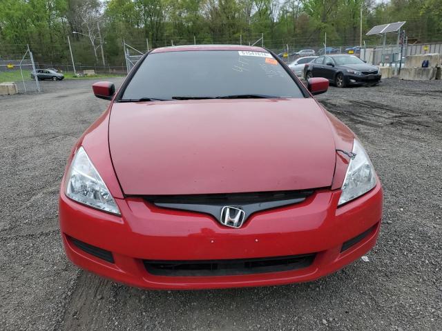 1HGCM82713A029582 - 2003 HONDA ACCORD EX RED photo 5