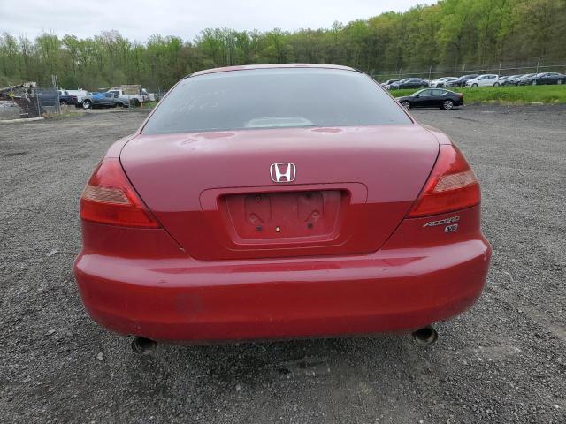 1HGCM82713A029582 - 2003 HONDA ACCORD EX RED photo 6