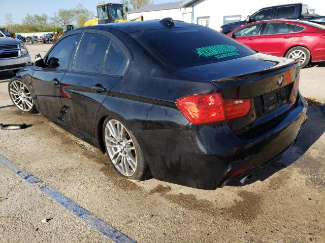 WBA3A9C59DF686108 - 2013 BMW 335 I BLACK photo 2