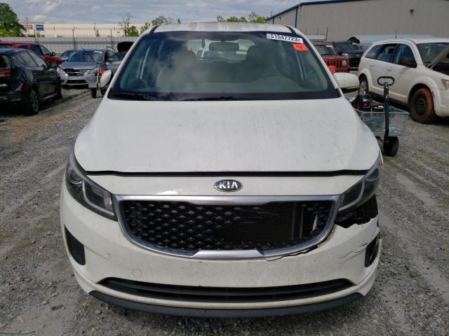 KNDMA5C10G6206863 - 2016 KIA SEDONA L WHITE photo 5