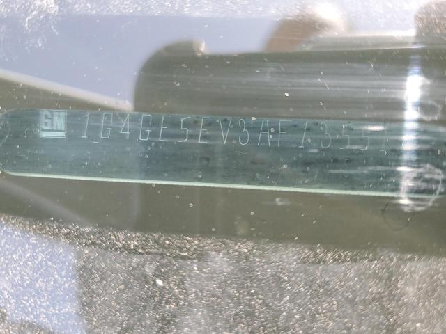 1G4GE5EV3AF135517 - 2010 BUICK LACROSSE CXS Bej foto 12