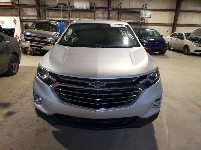 3GNAXNEV5KS550864 - 2019 CHEVROLET EQUINOX PREMIER SILVER photo 5