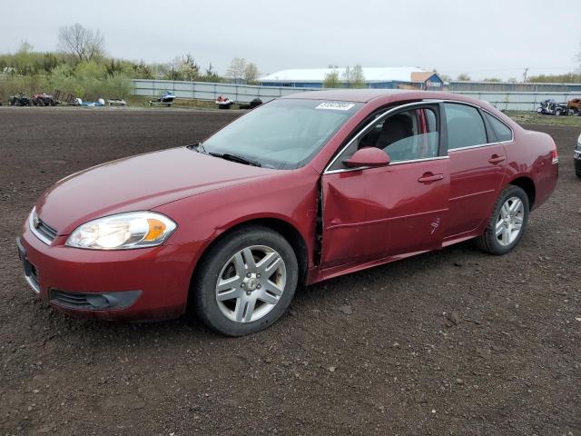 2G1WB5EK3B1298653 - 2011 CHEVROLET IMPALA LT MAROON photo 1