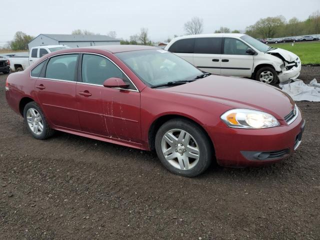 2G1WB5EK3B1298653 - 2011 CHEVROLET IMPALA LT MAROON photo 4