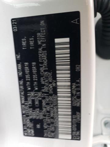 5TDHZRBH8MS100687 - 2021 TOYOTA HIGHLANDER XLE 白色 照片 13