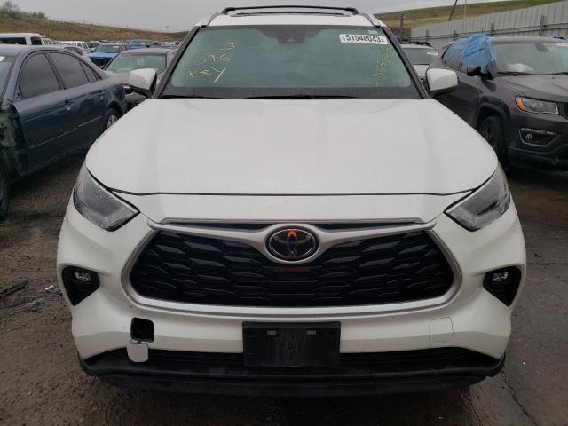 5TDHZRBH8MS100687 - 2021 TOYOTA HIGHLANDER XLE 白色 照片 5