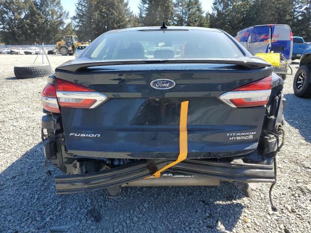 3FA6P0RU1LR217692 - 2020 FORD FUSION TITANIUM BLACK photo 6