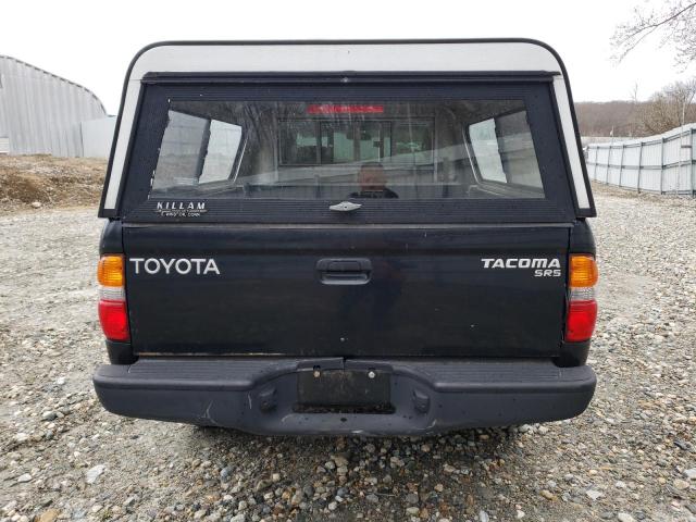 5TEWM72NX2Z060399 - 2002 TOYOTA TACOMA XTRACAB BLACK photo 6