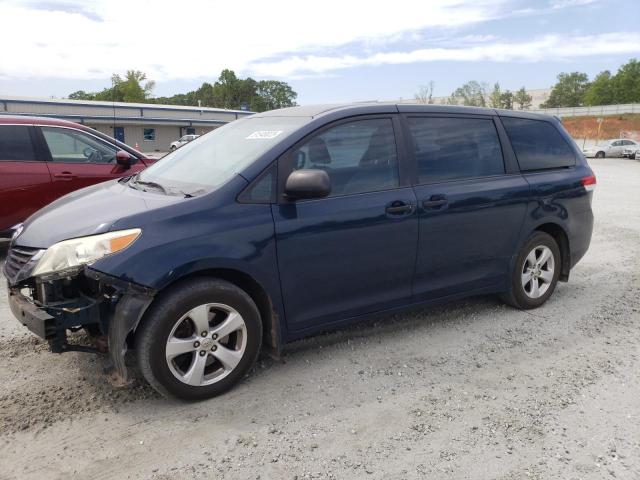 5TDKA3DC3BS003745 - 2011 TOYOTA SIENNA BASE BLUE photo 1