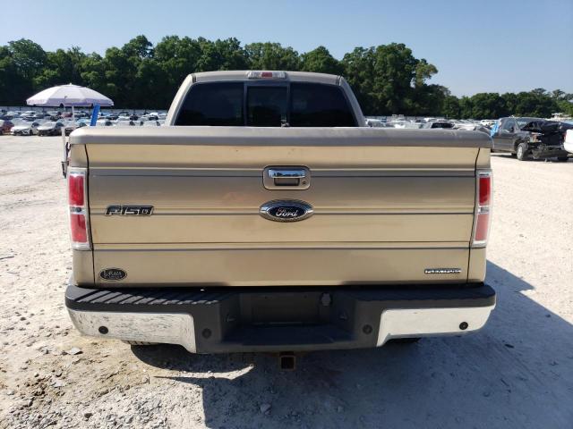 1FTFW1EF3CFC71745 - 2012 FORD F150 SUPERCREW TAN photo 6