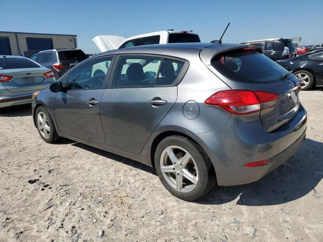 KNAFK5A80G5572038 - 2016 KIA FORTE LX GRAY photo 2