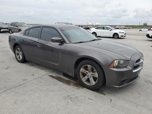2C3CDXBG6EH350499 - 2014 DODGE CHARGER SE GRAY photo 4