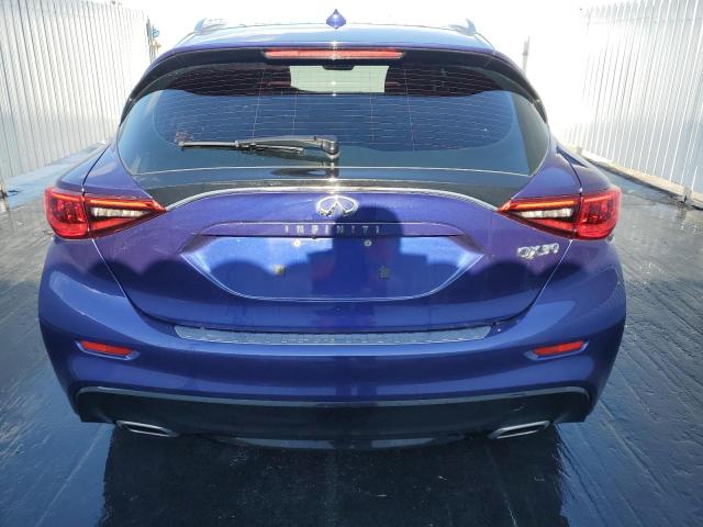 SJKCH5CP6KA010845 - 2019 INFINITI QX30 PURE BLUE photo 6