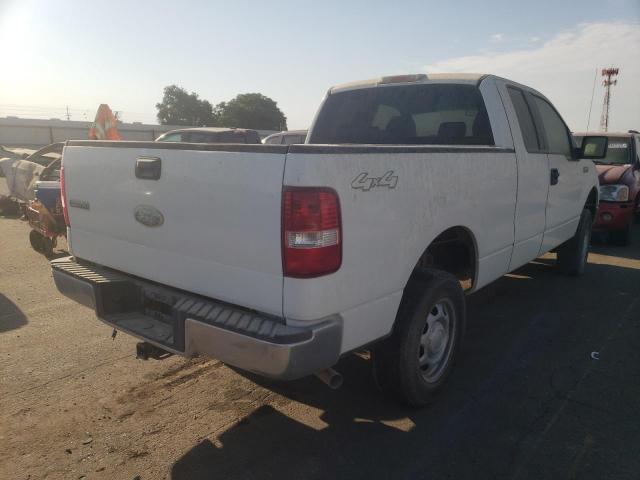 1FTRX14W15FB49710 - 2005 FORD F150 WHITE photo 4