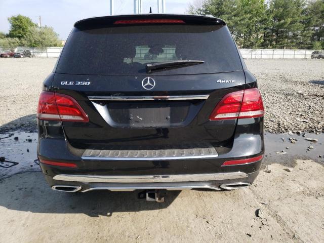 4JGDA5HB0HA989369 - 2017 MERCEDES-BENZ GLE 350 4MATIC BLACK photo 6