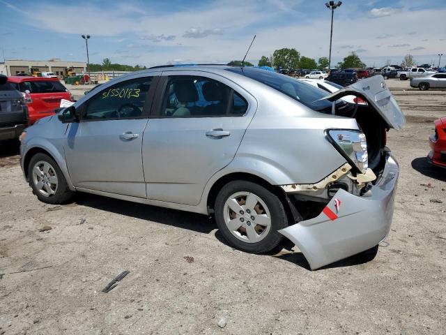 1G1JA5SH4F4159129 - 2015 CHEVROLET SONIC LS 银色 照片 2