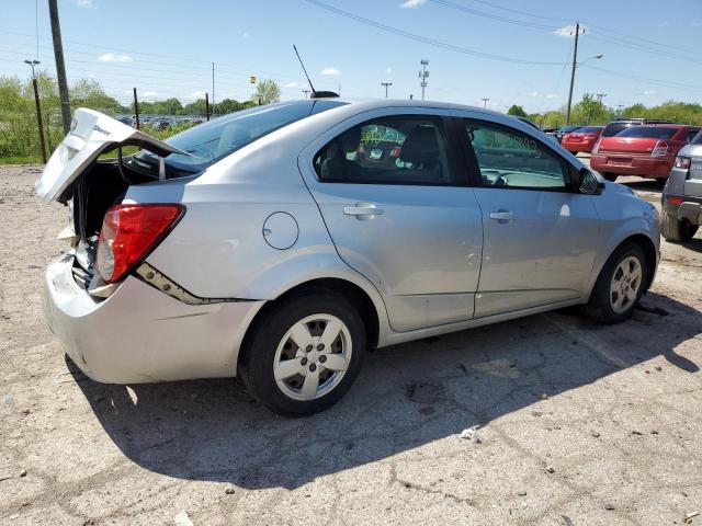 1G1JA5SH4F4159129 - 2015 CHEVROLET SONIC LS 银色 照片 3