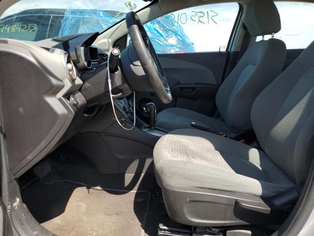 1G1JA5SH4F4159129 - 2015 CHEVROLET SONIC LS 银色 照片 7