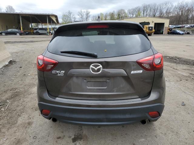 JM3KE4DY5G0909421 - 2016 MAZDA CX-5 GT BROWN photo 6