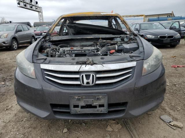 1HGCP2F30BA043645 - 2011 HONDA ACCORD LX GRAY photo 5