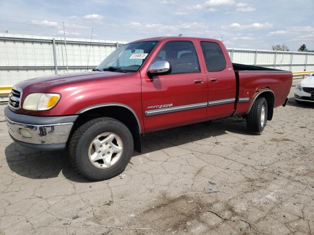 5TBRT34151S208241 - 2001 TOYOTA TUNDRA ACCESS CAB BURGUNDY photo 1