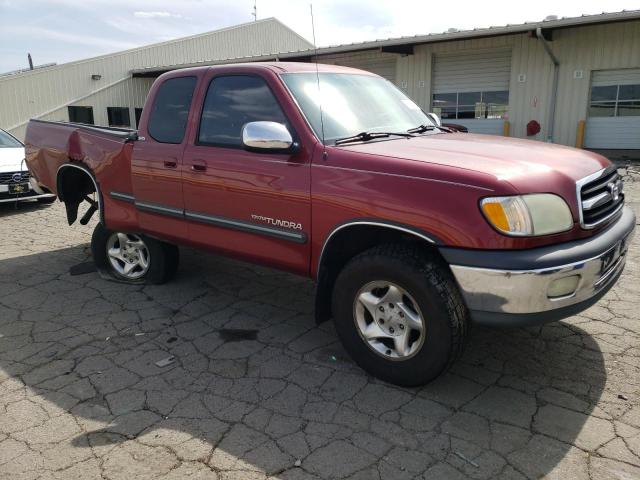 5TBRT34151S208241 - 2001 TOYOTA TUNDRA ACCESS CAB BURGUNDY photo 4