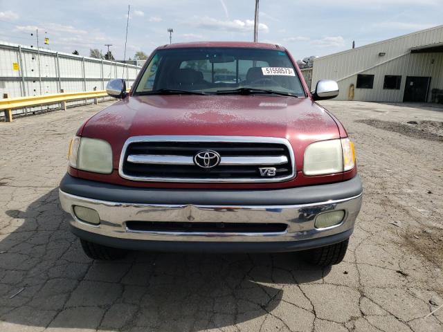 5TBRT34151S208241 - 2001 TOYOTA TUNDRA ACCESS CAB 勃艮第红 照片 5