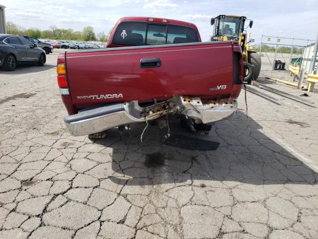 5TBRT34151S208241 - 2001 TOYOTA TUNDRA ACCESS CAB BURGUNDY photo 6