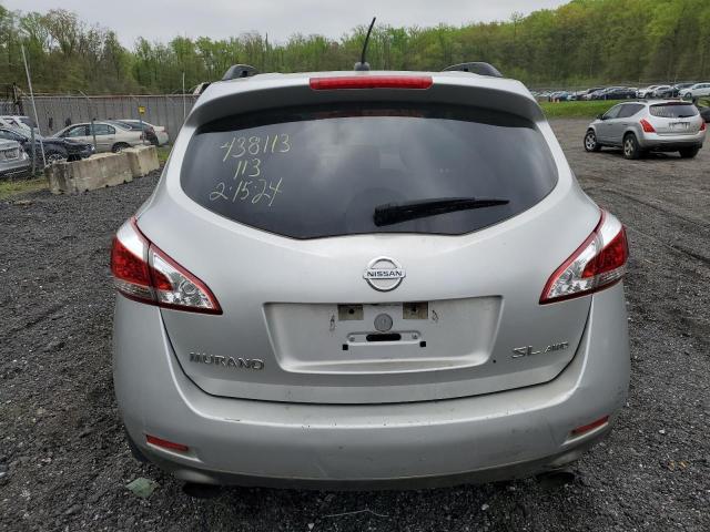 JN8AZ1MW6BW154019 - 2011 NISSAN MURANO S SILVER photo 6