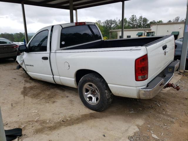 1D7HA16K85J645906 - 2005 DODGE RAM 1500 ST WHITE photo 2