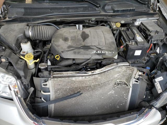 2C4RC1BG9CR255416 - 2012 CHRYSLER TOWN & COU TOURING ვერცხლისფერი ფოტო 12