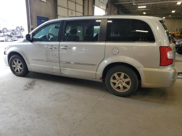 2C4RC1BG9CR255416 - 2012 CHRYSLER TOWN & COU TOURING ვერცხლისფერი ფოტო 2