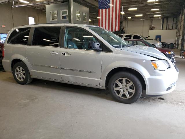 2C4RC1BG9CR255416 - 2012 CHRYSLER TOWN & COU TOURING ვერცხლისფერი ფოტო 4