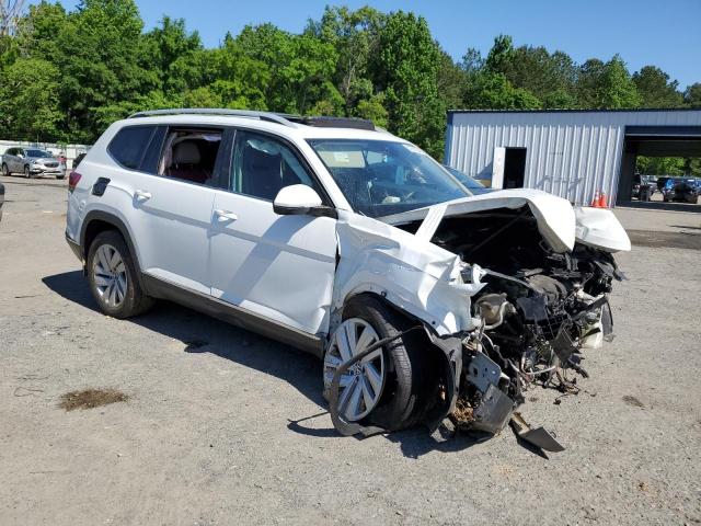 1V2BR2CA0MC535895 - 2021 VOLKSWAGEN ATLAS SEL WHITE photo 4