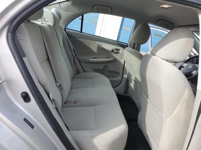 1NXBU4EE5AZ296566 - 2010 TOYOTA COROLLA BASE SILVER photo 10