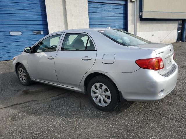 1NXBU4EE5AZ296566 - 2010 TOYOTA COROLLA BASE SILVER photo 2