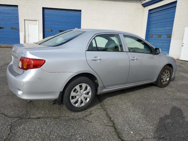 1NXBU4EE5AZ296566 - 2010 TOYOTA COROLLA BASE SILVER photo 3