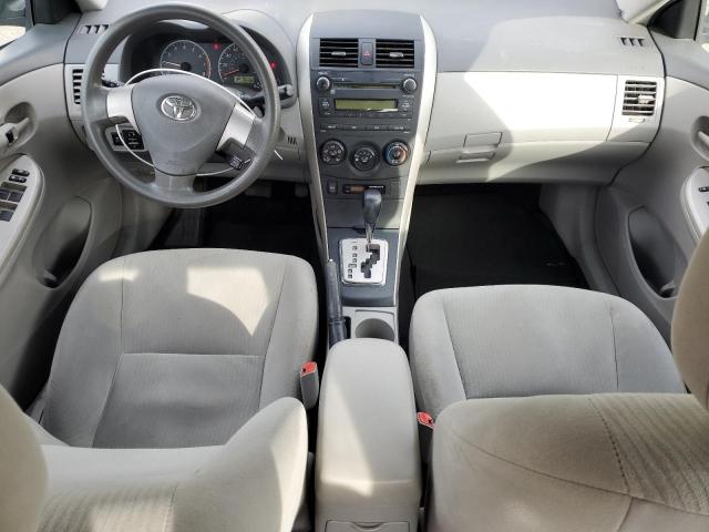 1NXBU4EE5AZ296566 - 2010 TOYOTA COROLLA BASE SILVER photo 8