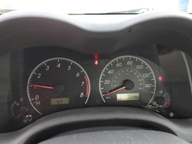 1NXBU4EE5AZ296566 - 2010 TOYOTA COROLLA BASE SILVER photo 9