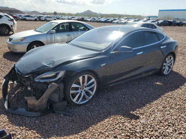 5YJSA1E27GF146932 - 2016 TESLA MODEL S GRAY photo 1