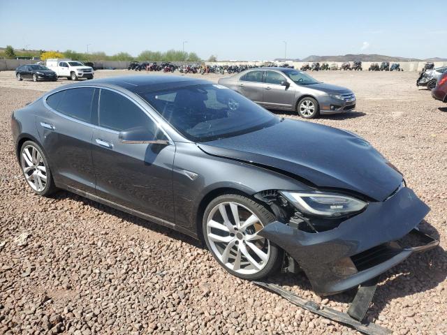 5YJSA1E27GF146932 - 2016 TESLA MODEL S GRAY photo 4