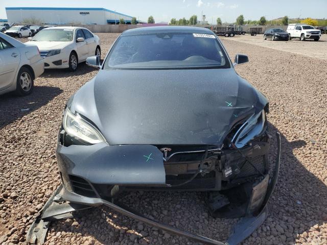 5YJSA1E27GF146932 - 2016 TESLA MODEL S GRAY photo 5