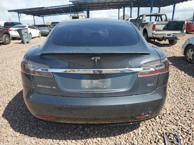 5YJSA1E27GF146932 - 2016 TESLA MODEL S GRAY photo 6